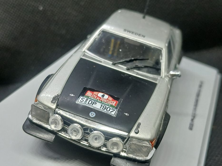 Miniatura  1/43 450 SLC  5.0 #4B. Waldegaard  Rally Portugal  1980