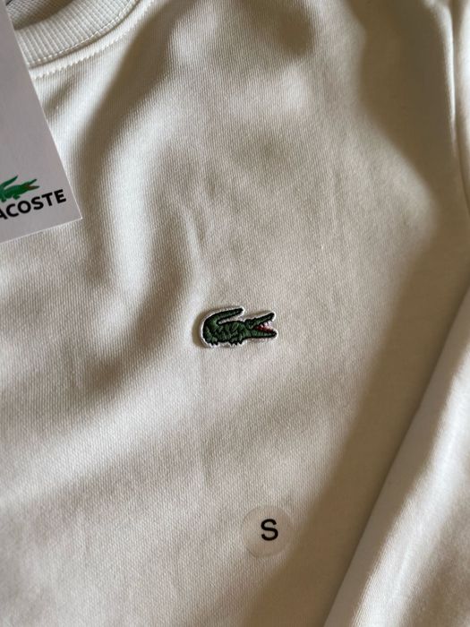 sweat lacoste branca