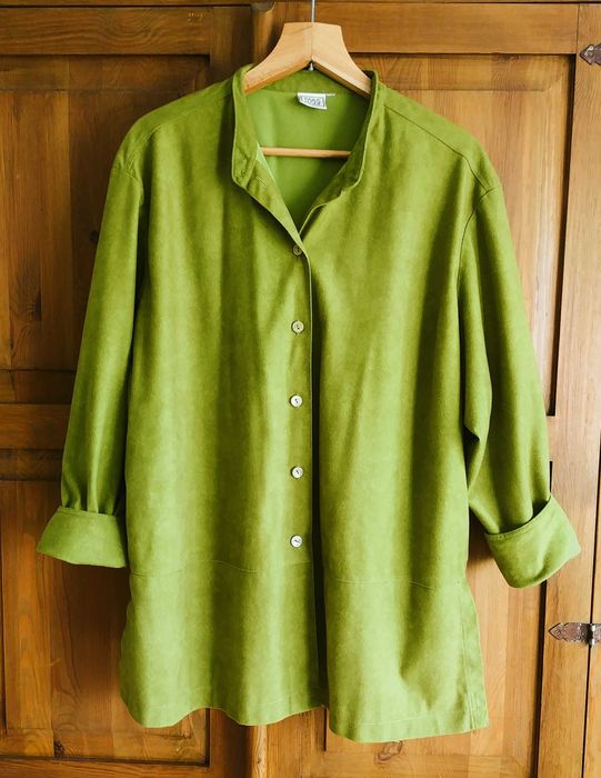 Koszula narzutka dzika zieleń