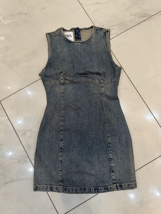 Джинсовий сарафан Zara