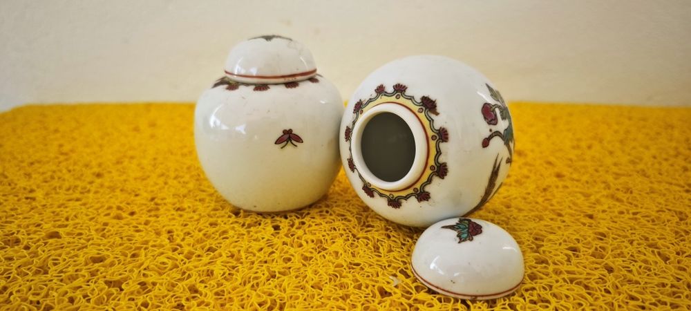 Pote em porcelana chinesa