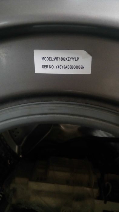 Samsung wf 1802 xey/ylp