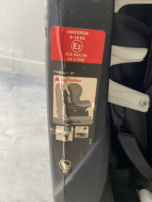 Cadeira auto isofix