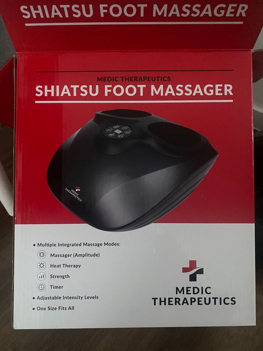 Massajador de pés novo