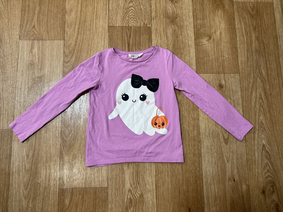Лонгслив, кофта H&M Хеллоуин 6-8Y 122-128 см.