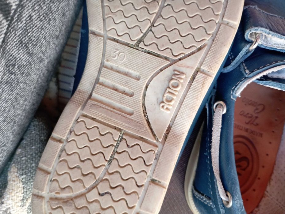 Фірмові італійські туфлі для хлопчика 30 розмір шкіра