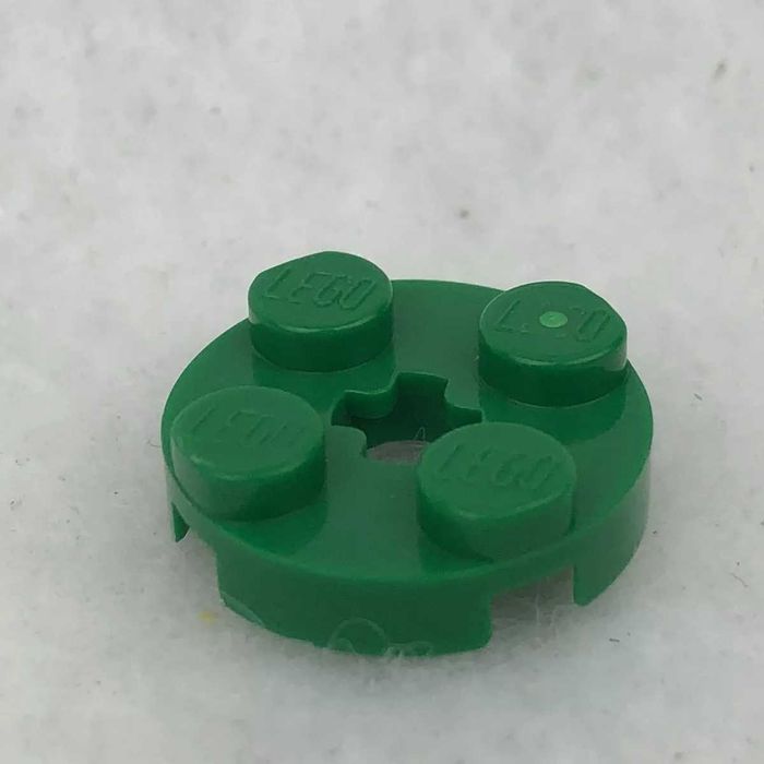 LEGO Płytka okrągła 2x2 zielony 403228 4032
