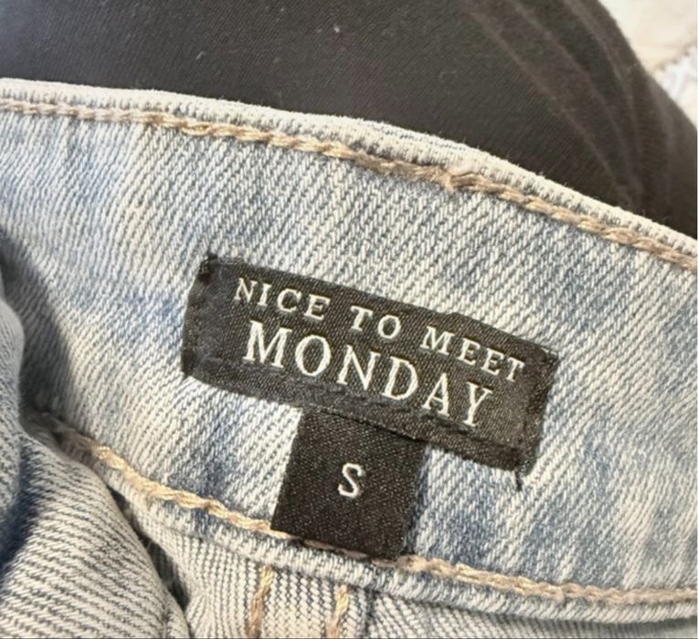 Spodenki jeans z ozdobami S Monday