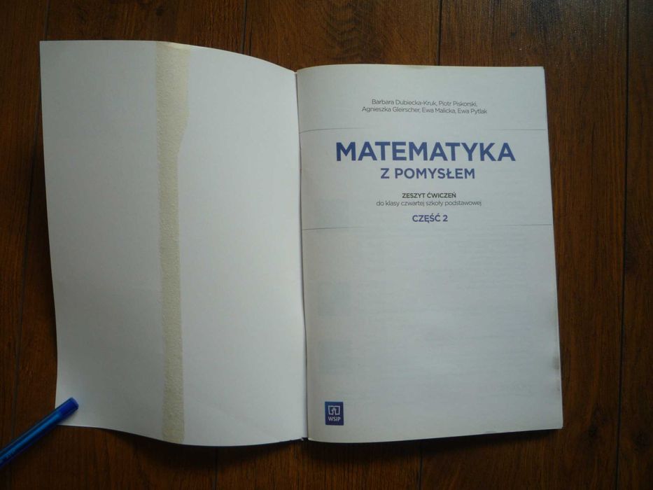 Matematyka z pomysłem SP kl.4 ćwiczenia cz.2