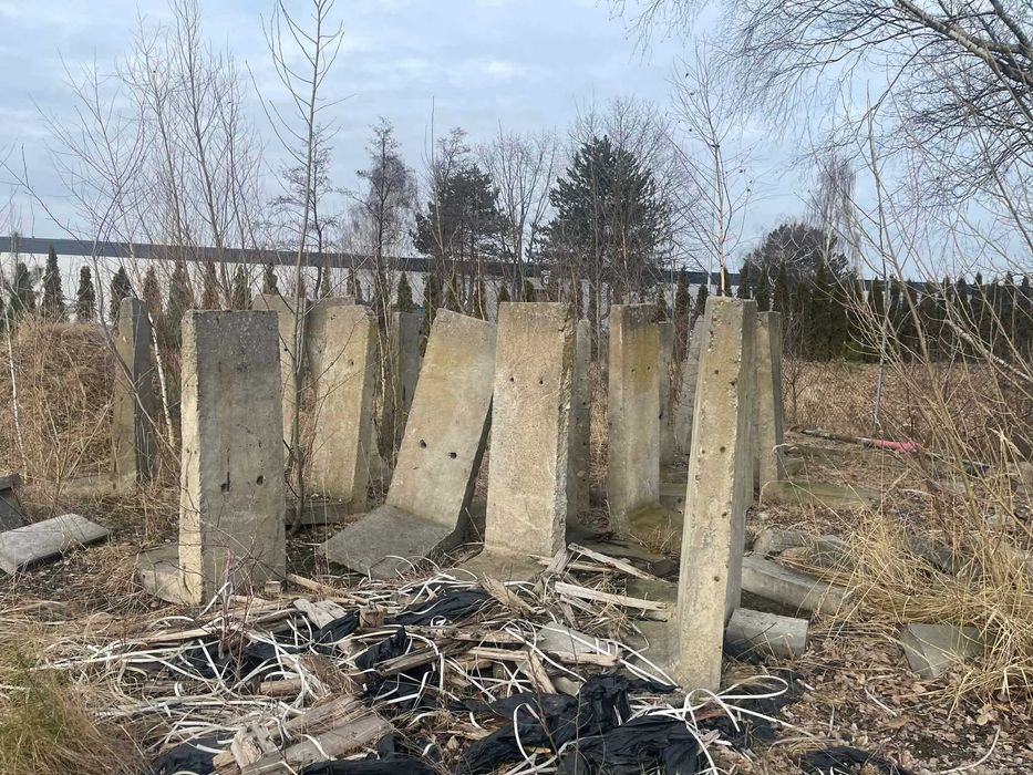 Elki betonowe oporowe