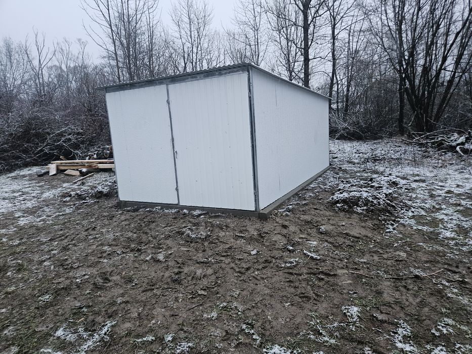 Garaz blaszany 3x5 1 gat oraz 2 gat różne rozmiary szybkie terminy