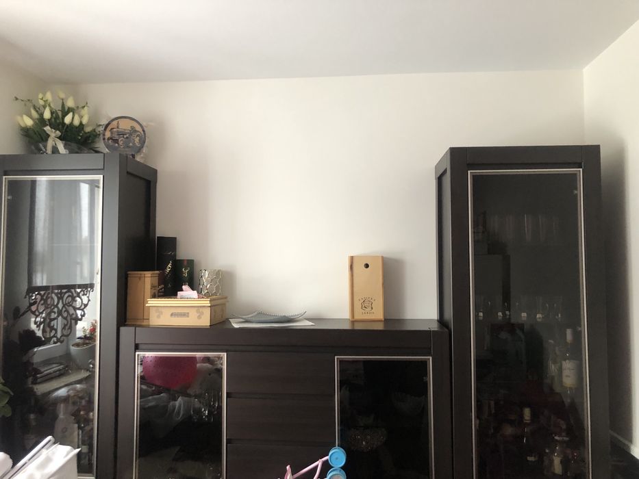 Zestaw Komoda z witryna