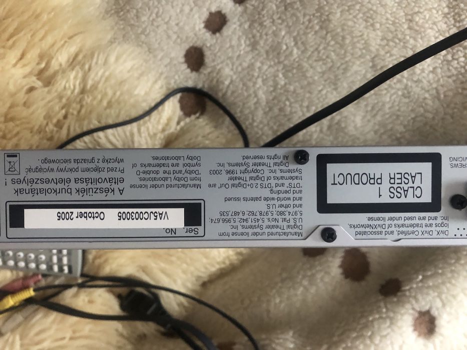 Odtwarzacz DVD - S295 PANASONIC -jak Nowy!