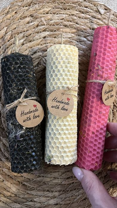 Програмна свічка з натуральноі вощини