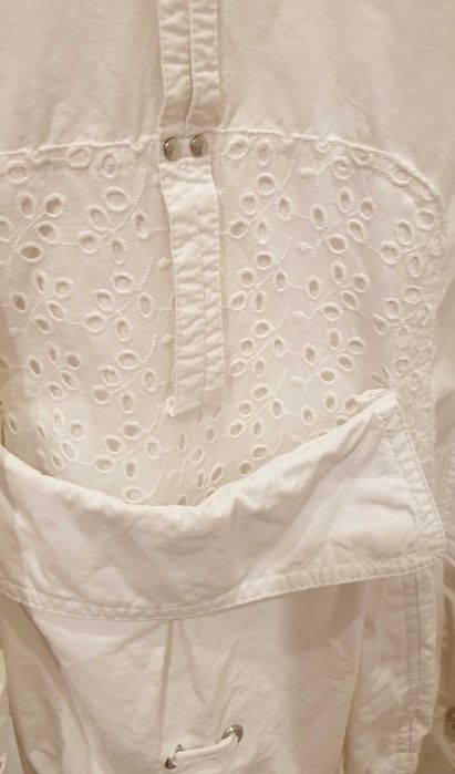 Ветровка белая 100% cotton
