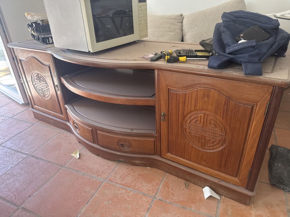 OFERTA Movel madeira sala