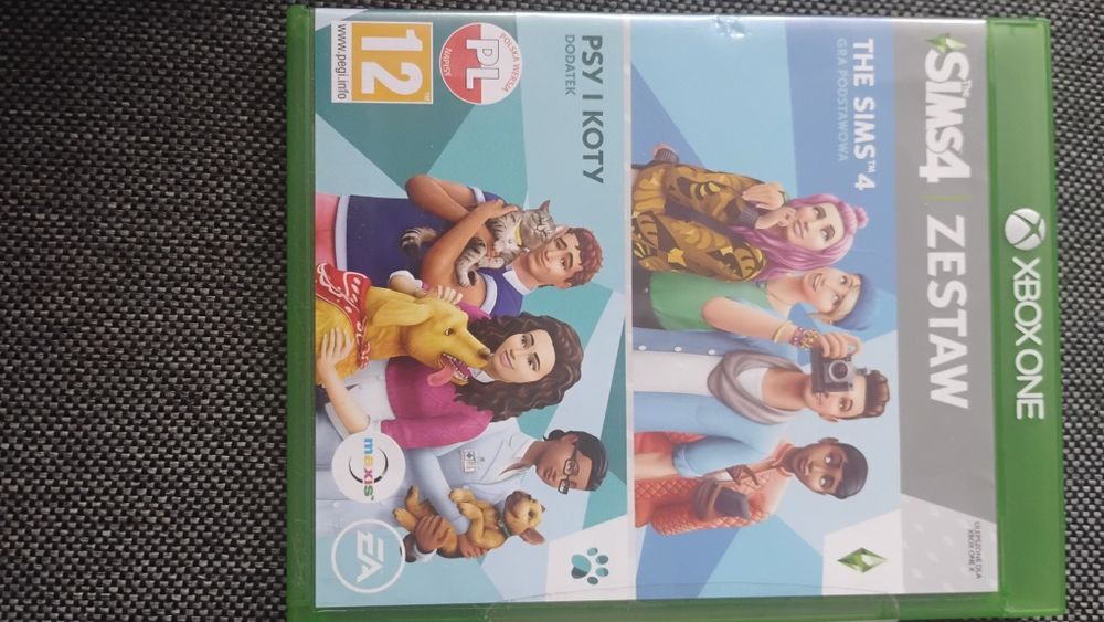 Gra Sims4 + dodatek psy i koty