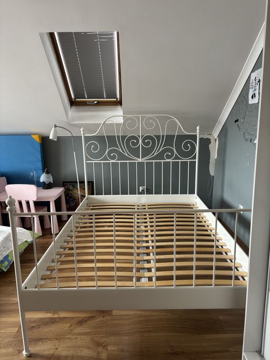 Rama łóżka IKEA biała