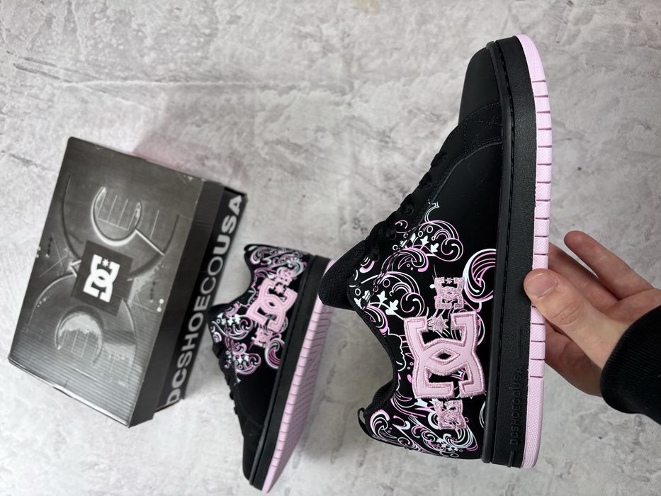 buty damskie DC court graffik pixie "pink" rozmiar 39