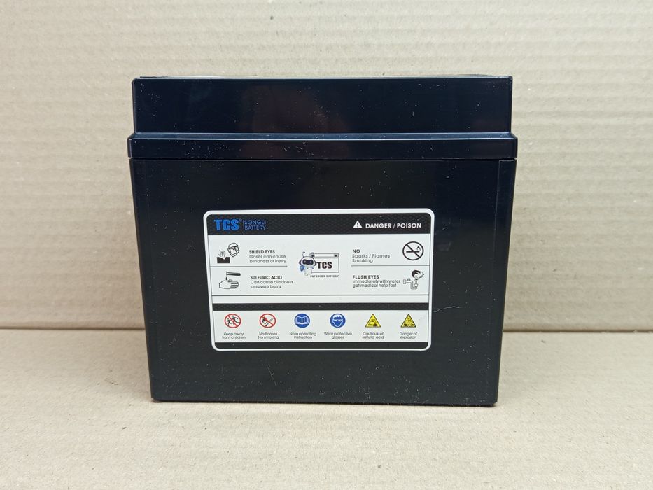 Акумулятор мото АКБ GEL  12V 7A 12NC7-BS (L137-W76-H124mm) "TCS"