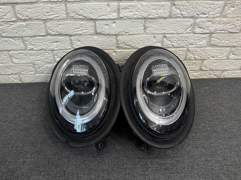Фари Mini Cooper f55 f56 f57 f54 Матричні Рестайл Чорні Адаптив