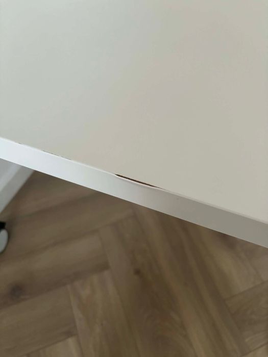 IKEA stół mobilny biurko na kółkach 100 x 60 biały