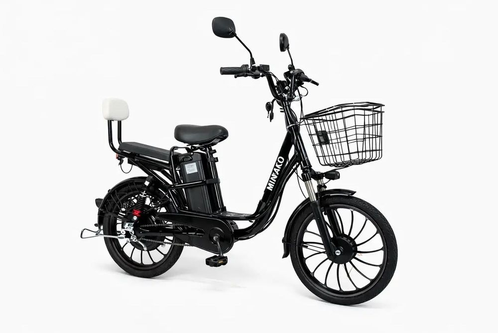 ‼️НА СКЛАДЕ‼️ Электровелосипед Minako 750W 60V 26Ah 20'' електровелосипед minako 20 дюймов