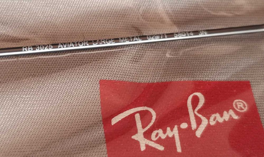 Óculos Ray Ban Aviator originais Como Novos