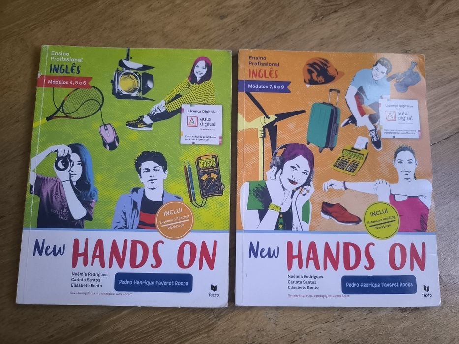 Hands On Inglês, Módulos 4,5 e 6;  7,8 e 9