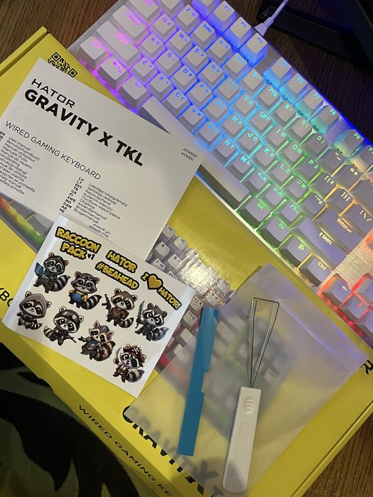 Клавіатура Hator Gravity X TKL Механіка