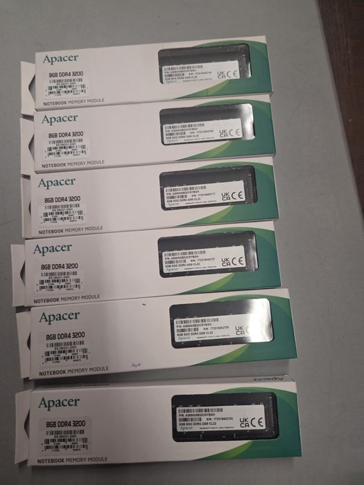 Sprzedam Pamieći Ram Apacer 8GB DDR4 3200 (do Laptopa)