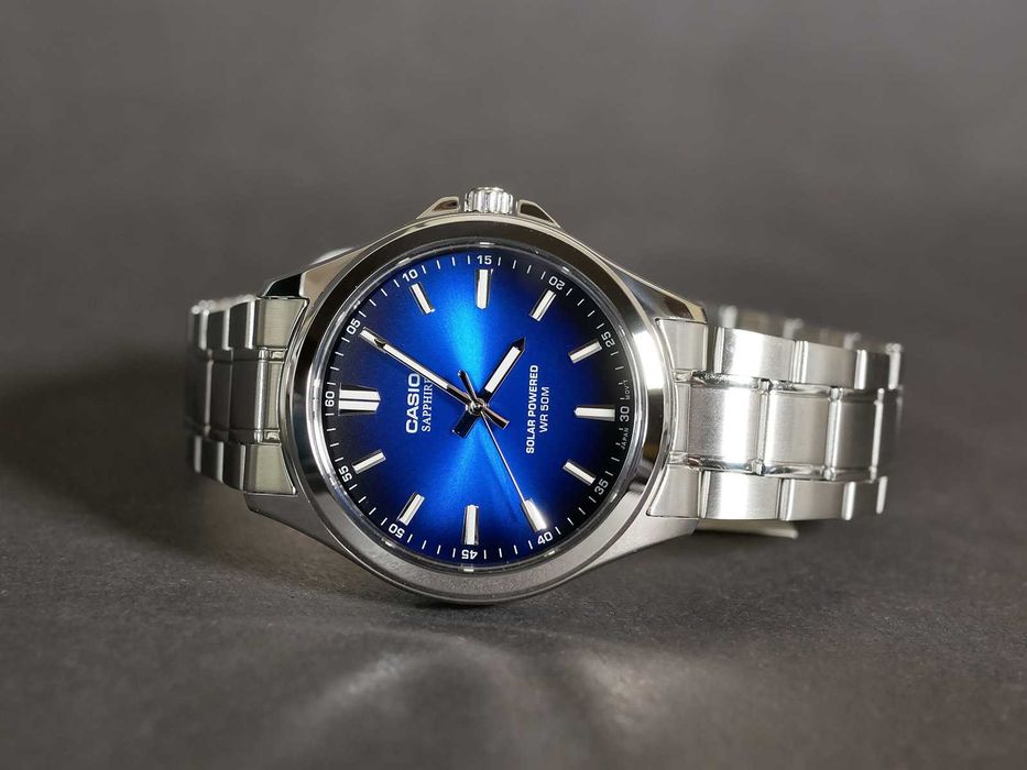 Casio MTS-RS100D-2AV Solar сапфірове скло
