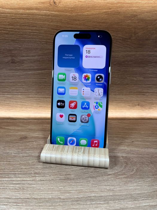 iPhone 16 Pro 256 Desert !! АКБ: 93% !! №: 2177 !! СТАН ГАРНИЙ !!! З США !! Айфон купити оригінал !!