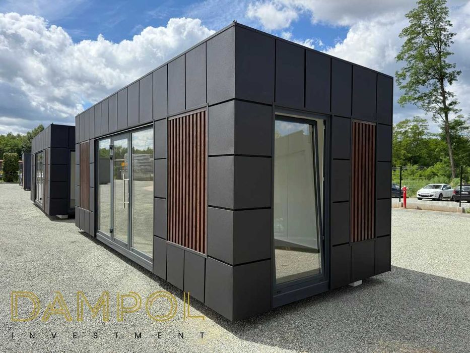 Pawilon kontener 9x3 900x300 biurowy handlowy usługowy ogrodowy leasin