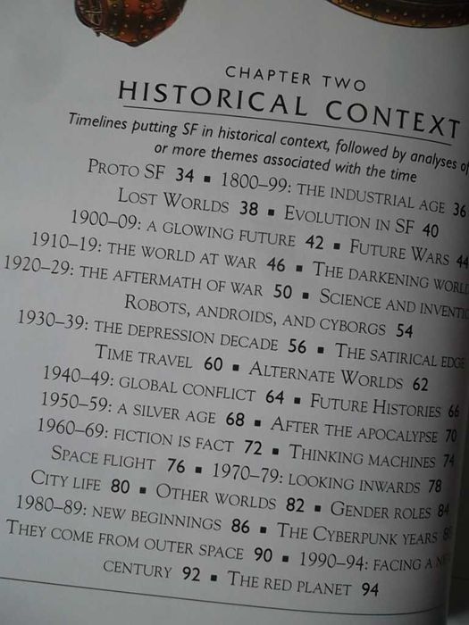 The Illustrated Encyclopedia of Science Fiction - Livro de luxo.