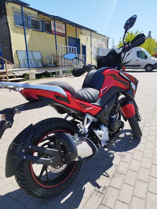 Motocykl 125 promocja świąteczna Barton GT 125 MATMAR Ełk