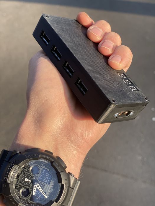 Блок живлення від FPV акб 2s-7s 6s 6-32v 4usb