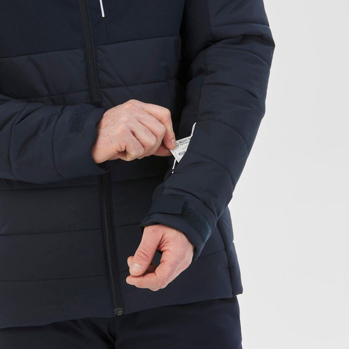 Casaco de ski e snowboard quente homem 100 - azul marinho