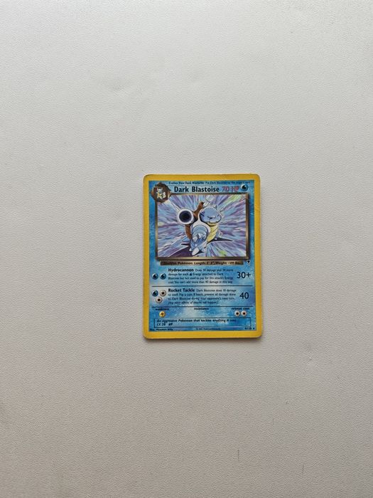 Vendo carta rara do Dark Blastoise