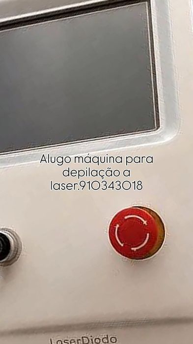 Alugo maquina de depilação a laser