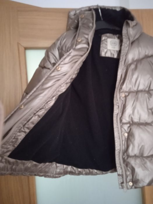 Kurtka Smyk 134 złota