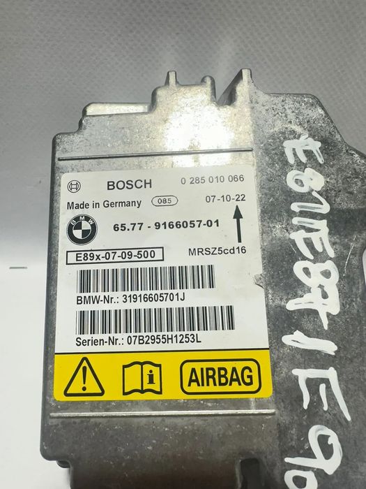 Módulo Centralina Airbag SRS Original BMW E89X 9166057 0285010066