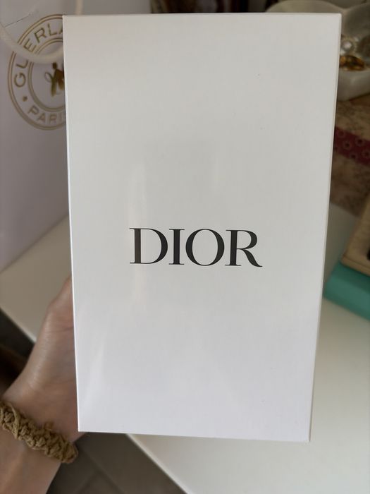 Подарунковий набір чоловічий Dior оригінал рушник та чохол