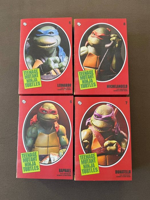 Черепашки-Ніндзя TMNT 1990 Donatello Michelangelo Raphael Leonardo