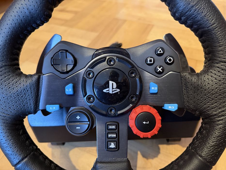 Logitech G29 + Shifter - Stan bardzo dobry