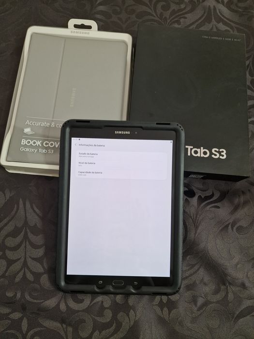 Tablet Samsung Galaxy Tab S3 9,7" + S Pen + Capa Teclado + Acessórios