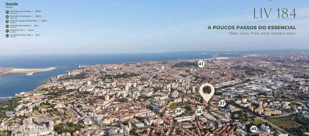 JD - Apartamentos Porto, Proximidade ao essencial. T1 - T2 - T2 Duplex