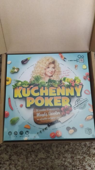 Kuchenny Poker- gra planszowa,  nowa
