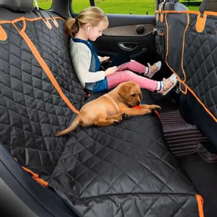 Автогамак для собак чехол на сидіння для собак в автомобіль