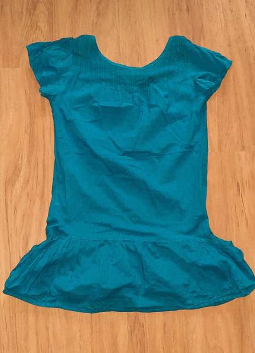 Niebieska tunika Denim & Co.